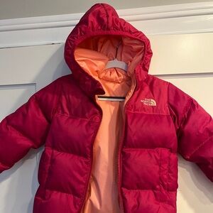 The North Face reversible puffer 3t update